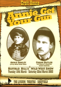 "Annie Get Your Gun" programme cover.