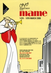 "Mame" handbill.