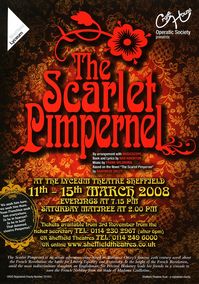 "The Scarlet Pimpernel" handbill.
